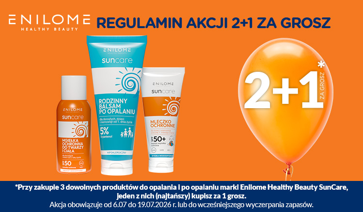 Regulamin Enilome HB SunCare 2+1 za&nbsp;grosz