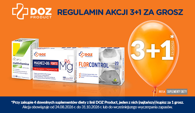 Regulamin DOZ Product 3+1 za&nbsp;grosz